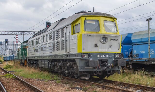 Lokomotywa BR232 Captrain Polska. Mimo spowolnienia w branży, nadal wzmacniamy swoją pozycję na rynku