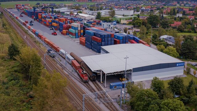 Terminal Schavemaker Kąty Wrocławskie z którym współpracuje Captrain.